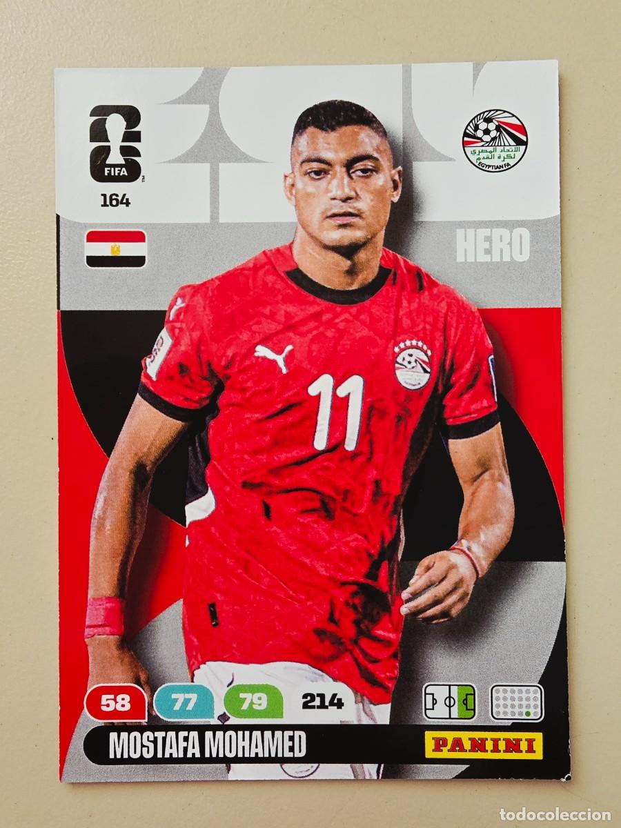 Fu&szlig;ball-Sticker: 164 Mostafa Mohamed, Hero, Egipto, Adrenalyn XL Fifa World Cup 2026 Mundial 26