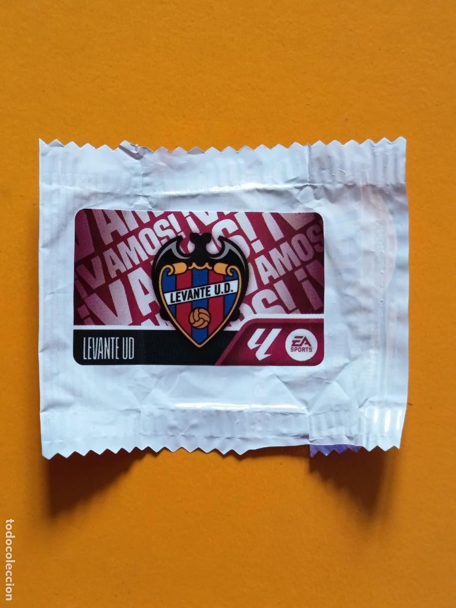 Cromos de f&uacute;tbol: LEVANTE U.D. !VAMOS!. CHICLE LIGA ESTE 2026-27