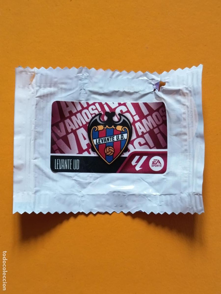 Cromos de f&uacute;tbol: LEVANTE U.D. !VAMOS!. CHICLE LIGA ESTE 2026-27