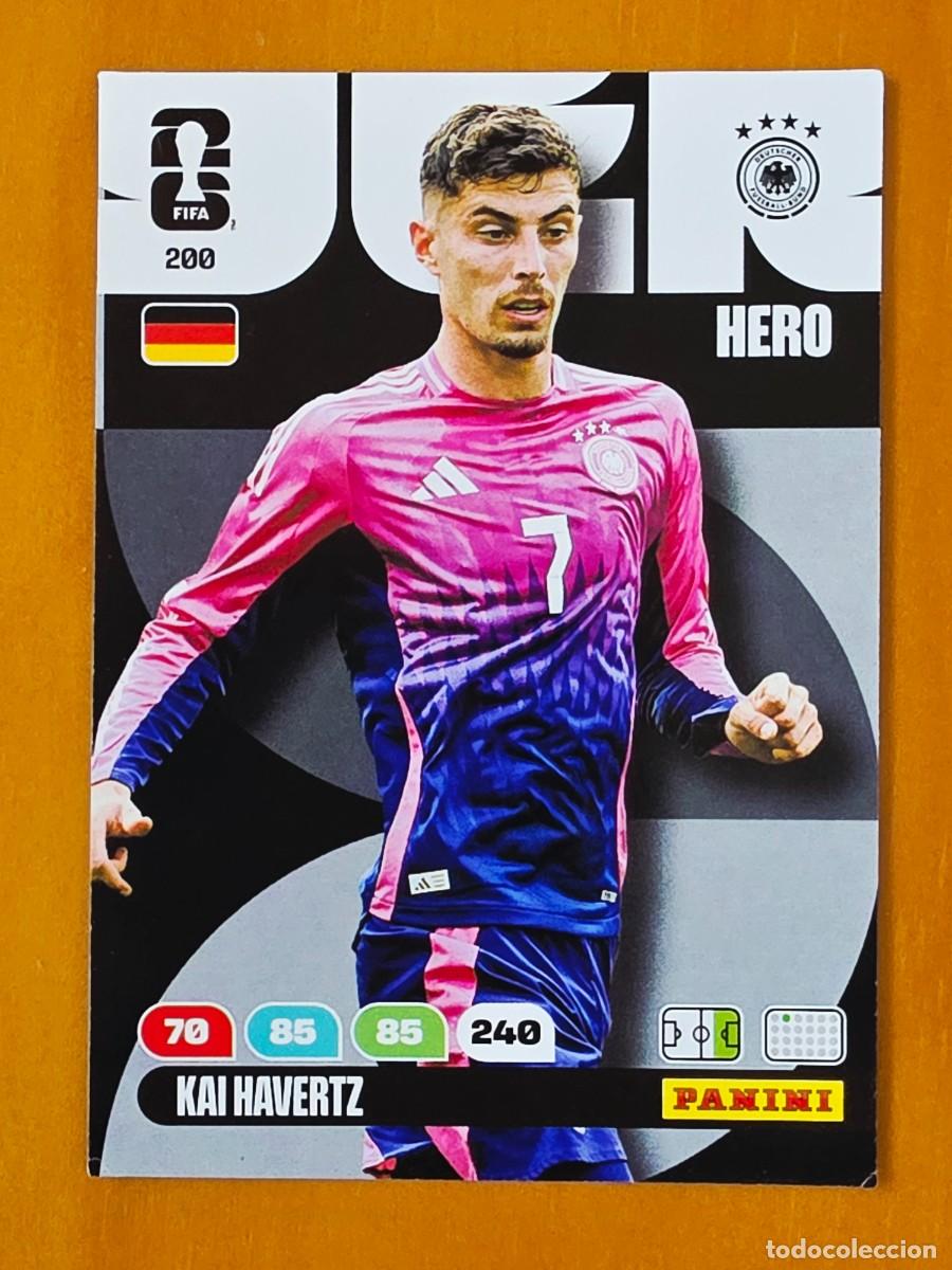 Cromos de f&uacute;tbol: 200 Kai Havertz, Hero, Alemania, Adrenalyn XL Fifa World Cup 2026, Mundial 26