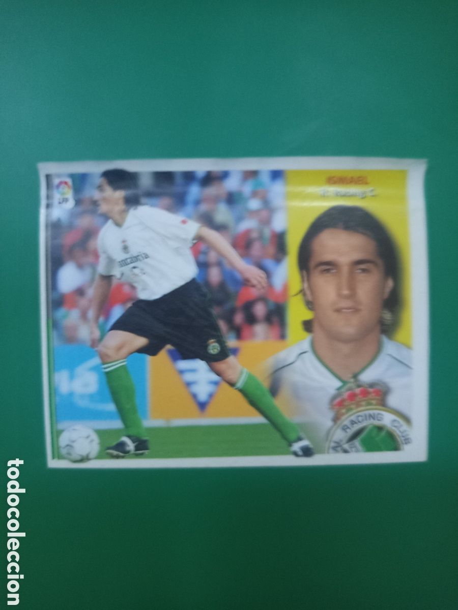 Cromos de f&uacute;tbol: ❇️ CROMO ⚽ ISMAEL RACING DE SANTANDER LIGA 02 03 2002 2003 ESTE PANINI DESPEGADO EN VENTANILLA ❇️