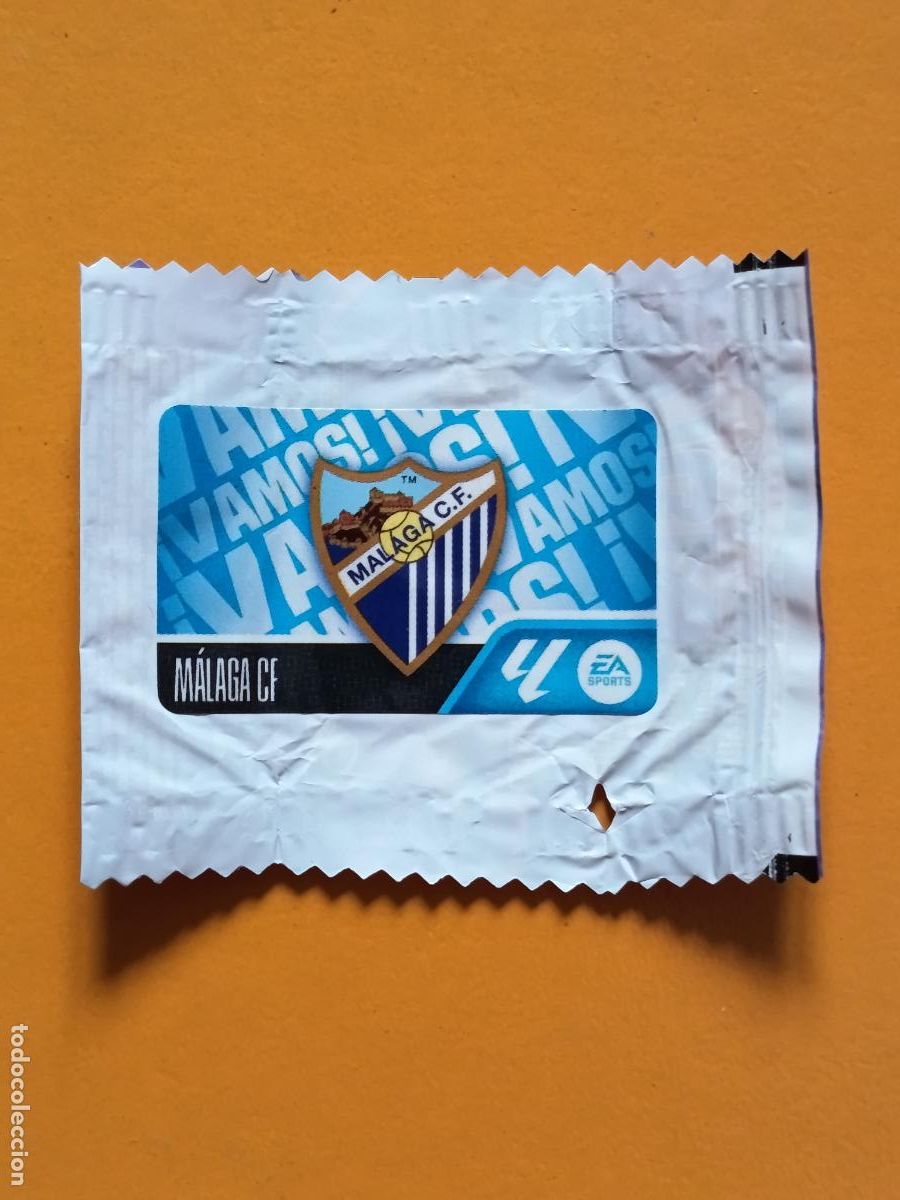 Cromos de f&uacute;tbol: M&Aacute;LAGA C F. !VAMOS!. CHICLE LIGA ESTE 2026-27