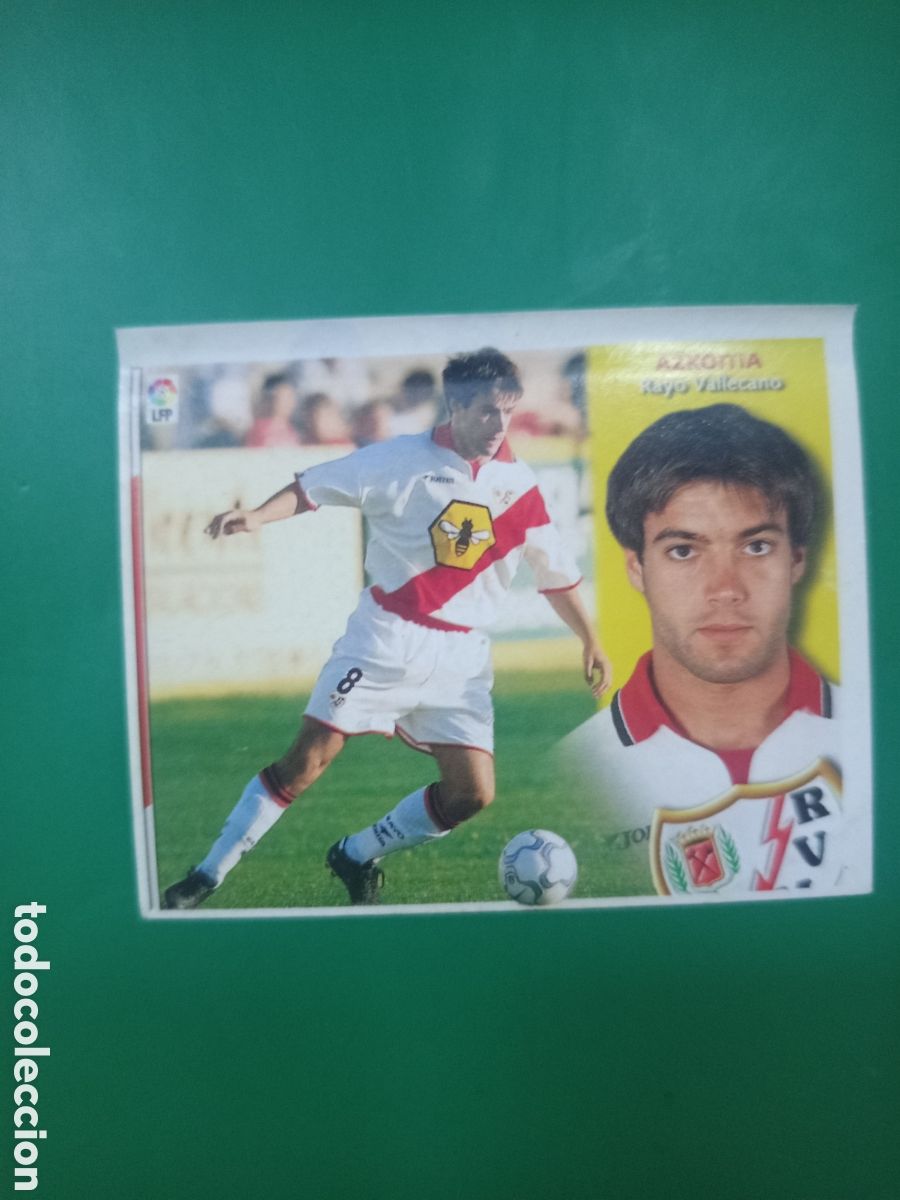 Football Stickers: ❇️ CROMO ⚽ AZKOITIA RAYO VALLECANO LIGA 02 03 2002 2003 LFP ESTE PANINI DESPEGADO EN VENTANILLA ❇️