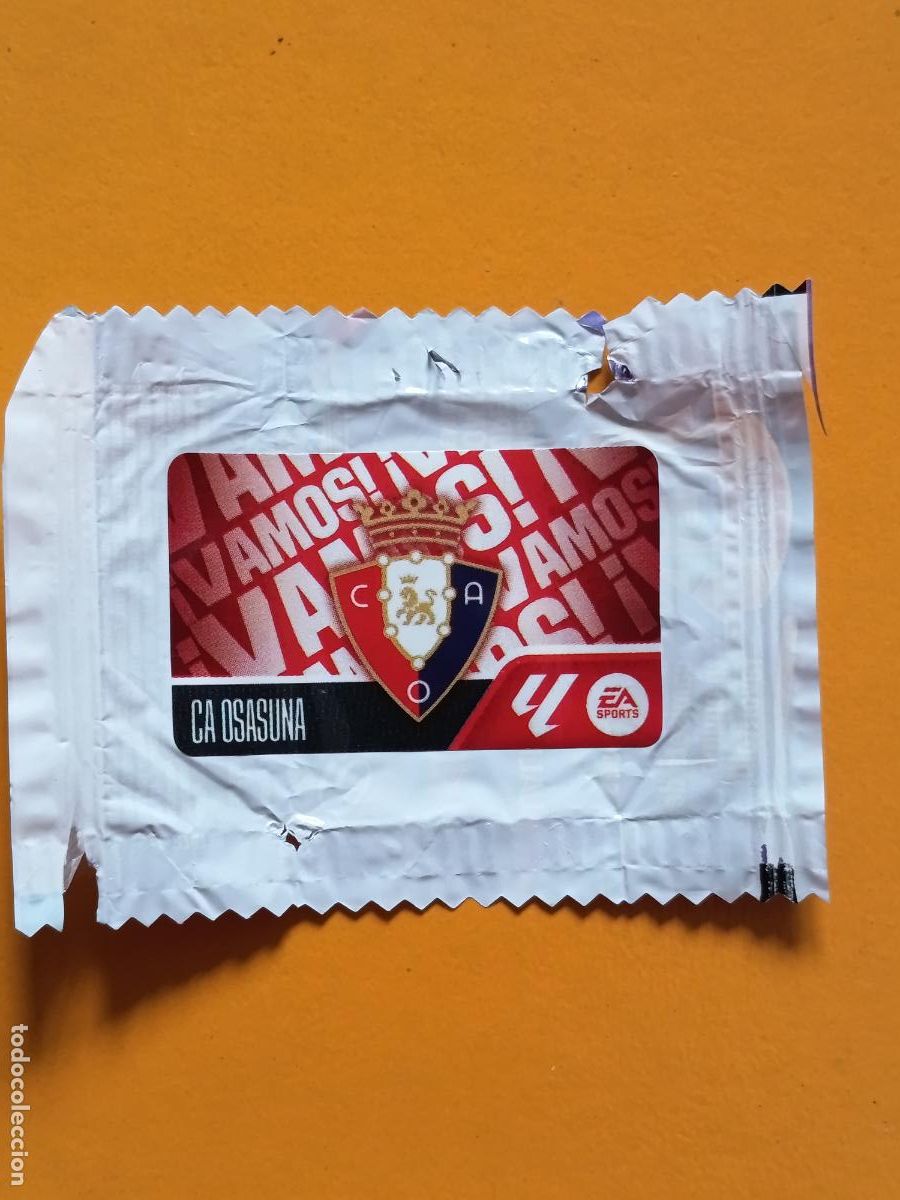 Cromos de f&uacute;tbol: C. AT OSASUNA. !VAMOS!. CHICLE LIGA ESTE 2026-27