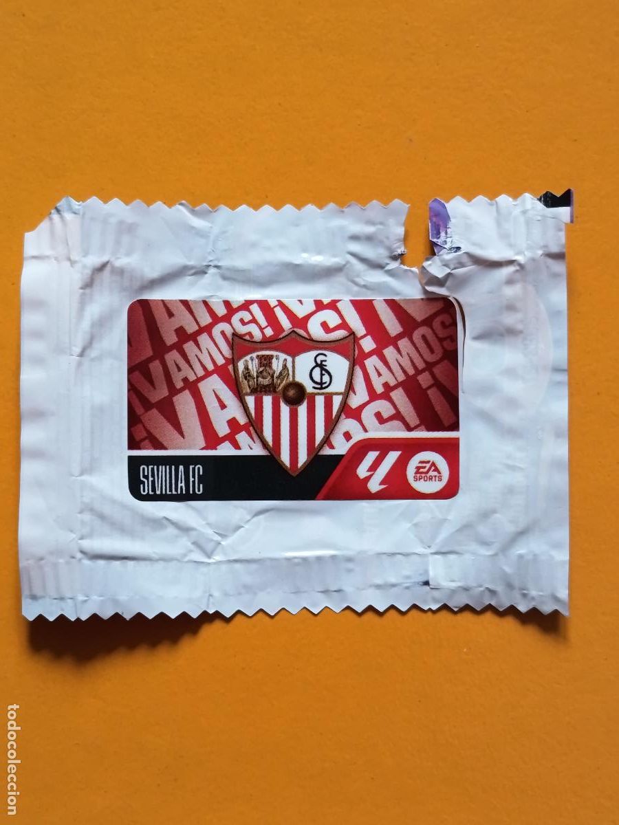 Cromos de f&uacute;tbol: SEVILLA FC. !VAMOS!. CHICLE LIGA ESTE 2026-27