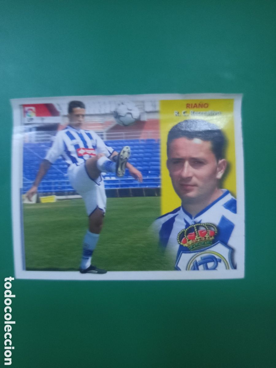 Cromos de f&uacute;tbol: ❇️ CROMO ⚽ RIA&Ntilde;O RECREATIVO DE HUELVA LIGA 02 03 2002 2003 LFP ESTE PANINI DESPEGADO VENTANILLA ❇️