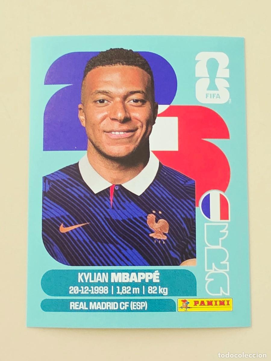 Cromos de f&uacute;tbol: FRA 20 Kylian Mbapp&eacute;, Francia, Panini FIFA World Cup Mundial 2026 Sticker