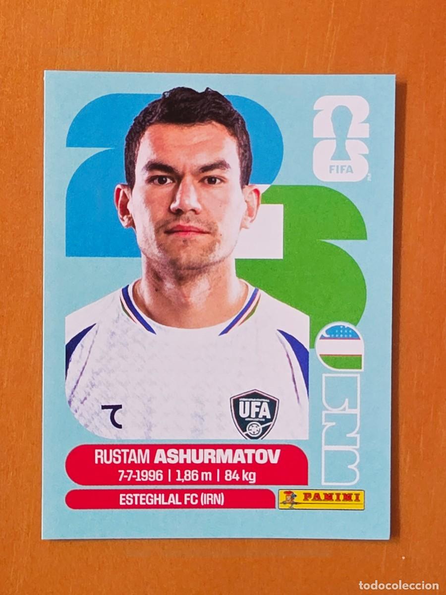 Cromos de f&uacute;tbol: UZB 7 Rustam Ashurmatov, Uzbekist&aacute;n, Panini FIFA World Cup Mundial 2026 Sticker