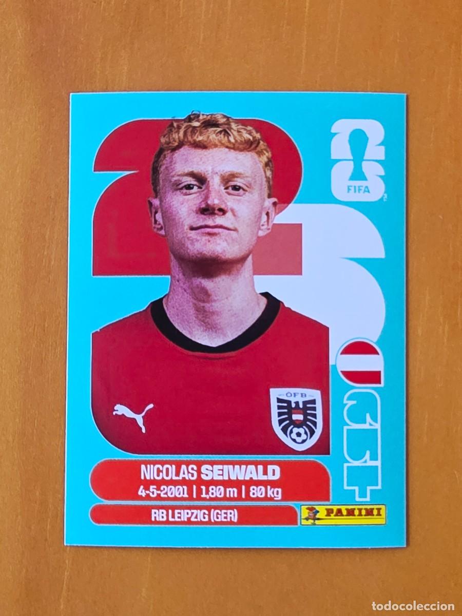 Cromos de f&uacute;tbol: AUT 15 Nicolas Seiwald, Austria, Panini FIFA World Cup Mundial 2026 Sticker