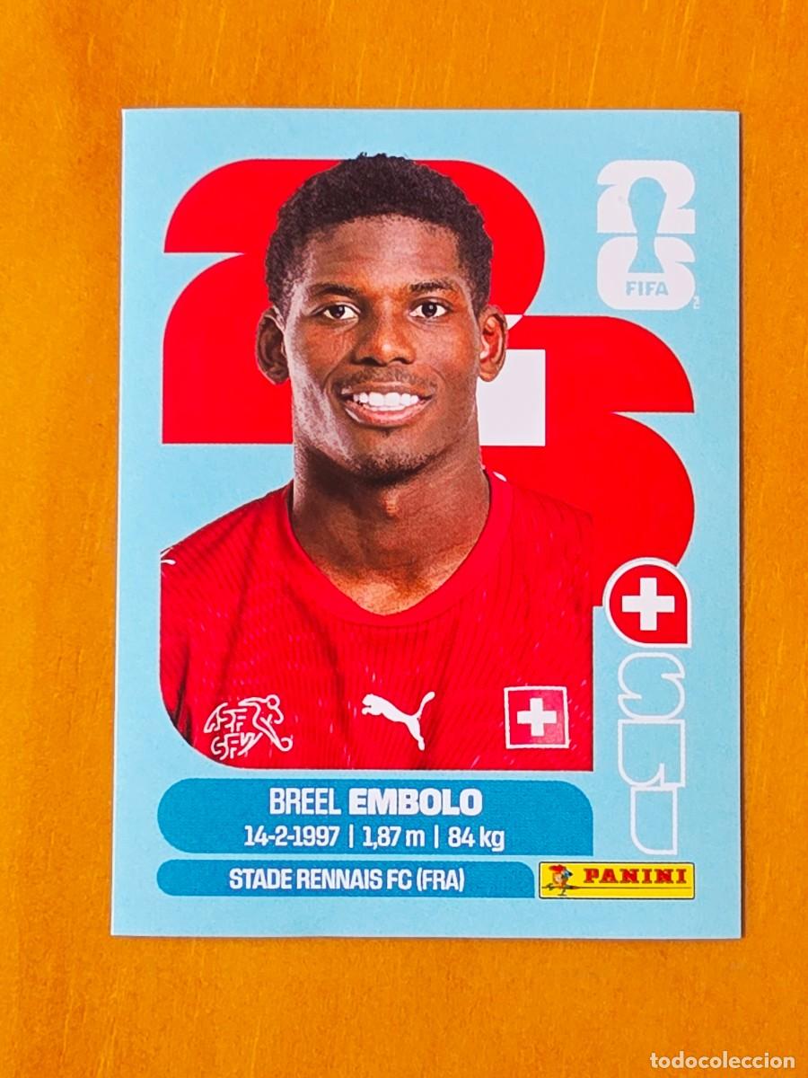 Cromos de f&uacute;tbol: SUI 17 Breel Embolo, Suiza, Panini FIFA World Cup Mundial 2026 Sticker