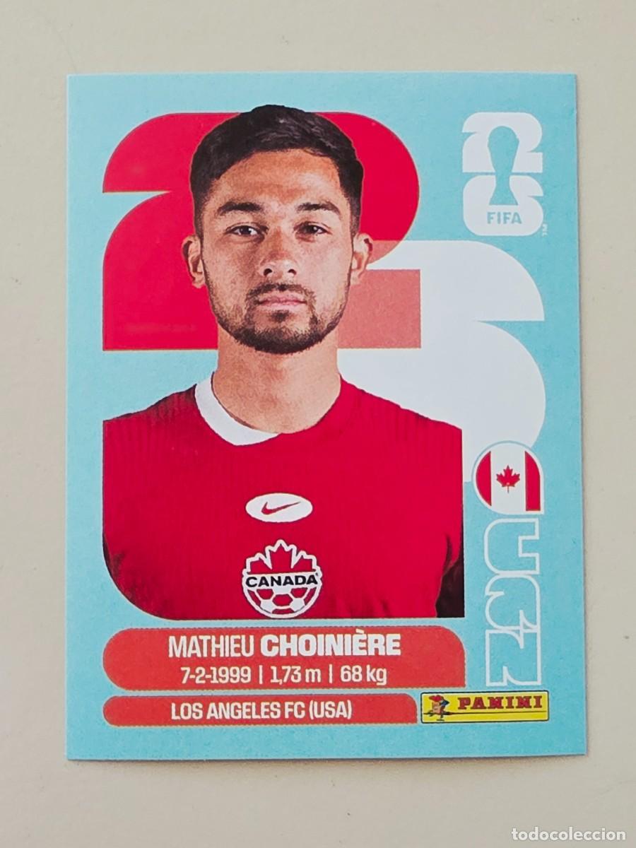 Cromos de f&uacute;tbol: CAN 15 Mathieu Choini&egrave;re, Canad&aacute;, Panini FIFA World Cup Mundial 2026 Sticker