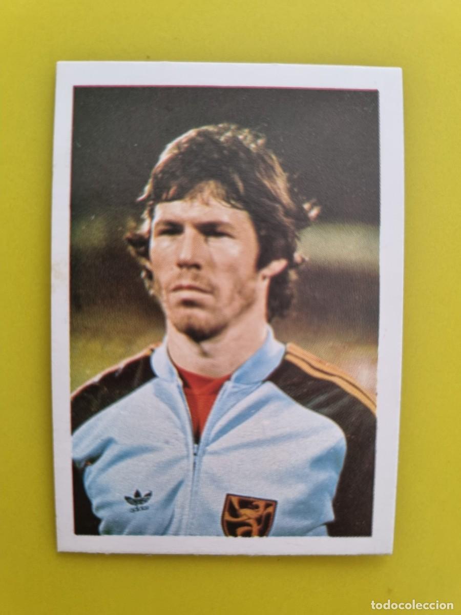 Cromos de f&uacute;tbol: CROMO FTUBOL ESPA&Ntilde;A 82 RENE VANDEREYCKEN N&ordm;69 BELGICA