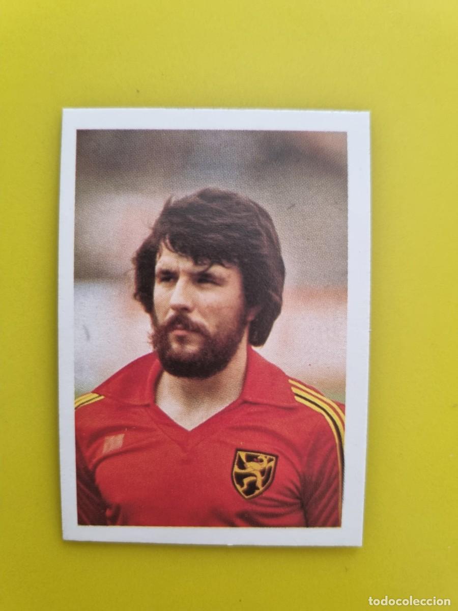 Cromos de f&uacute;tbol: CROMO FTUBOL ESPA&Ntilde;A 82 ERIC GERETS N&ordm;63 BELGICA