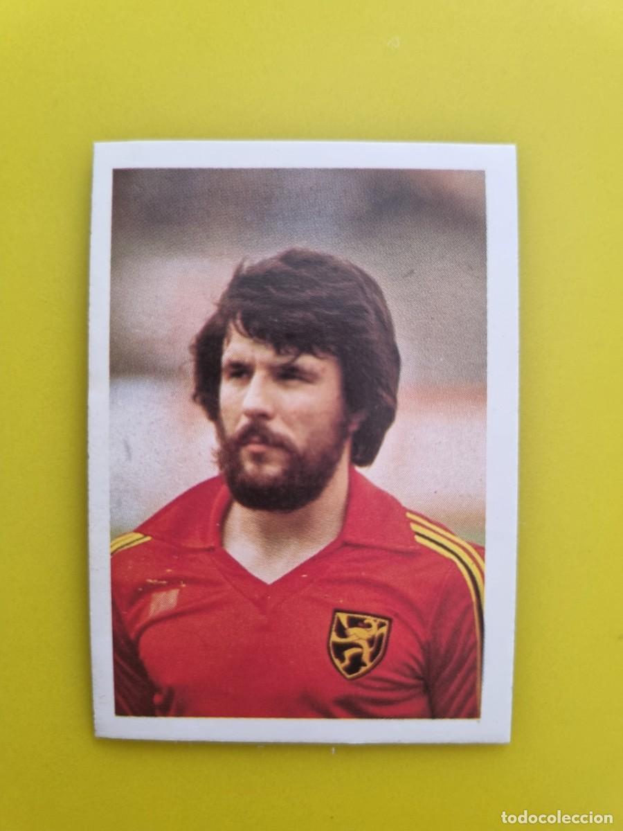 Cromos de f&uacute;tbol: CROMO FTUBOL ESPA&Ntilde;A 82 ERIC GERETS N&ordm;63 BELGICA