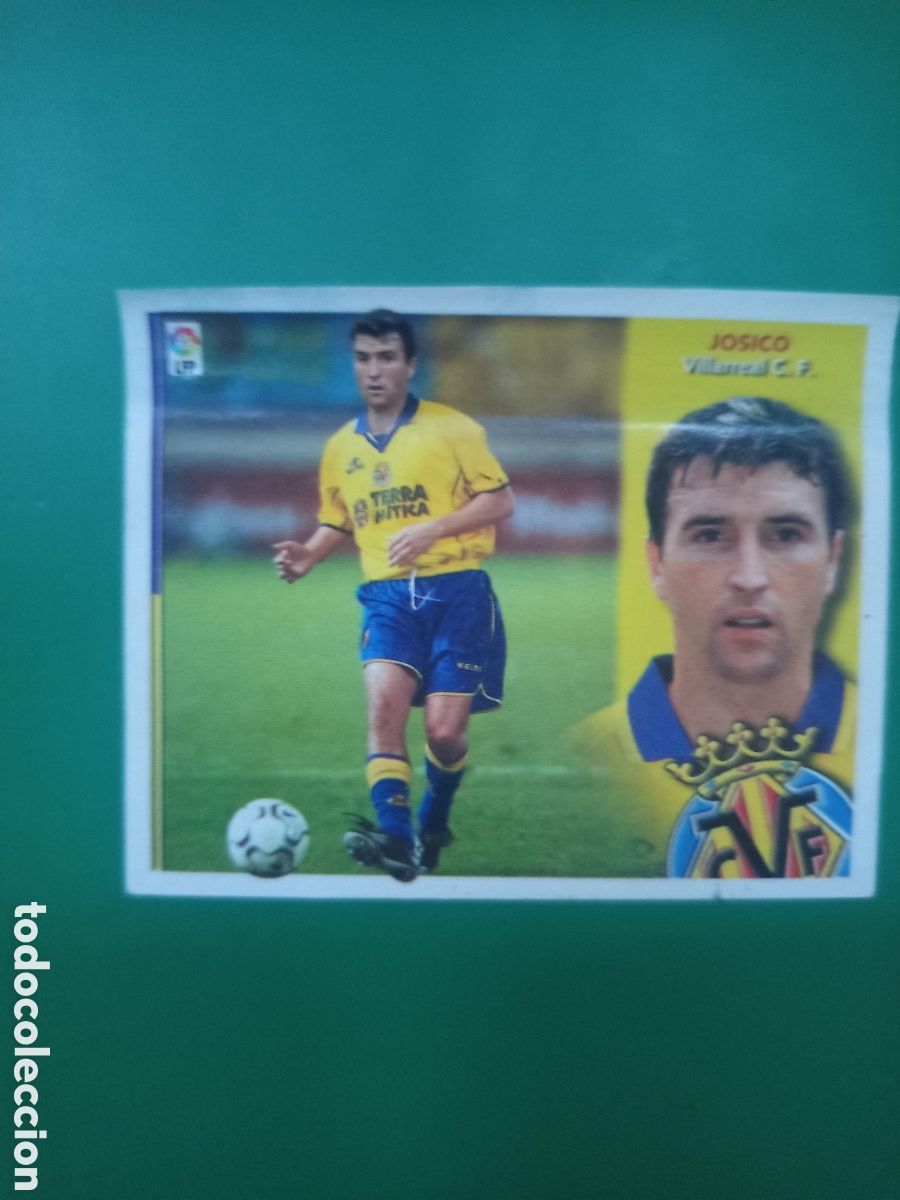 Cromos de f&uacute;tbol: ❇️ CROMO ⚽ JOSICO VILLARREAL LIGA 02 03 2002 2003 LFP ESTE PANINI DESPEGADO EN VENTANILLA ❇️