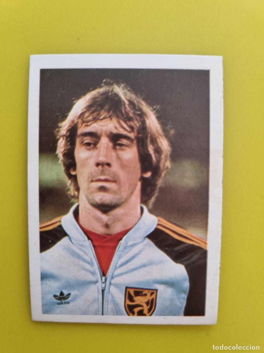Cromos de f&uacute;tbol: CROMO FTUBOL ESPA&Ntilde;A 82 WALTER MEEWS N&ordm;64 BELGICA
