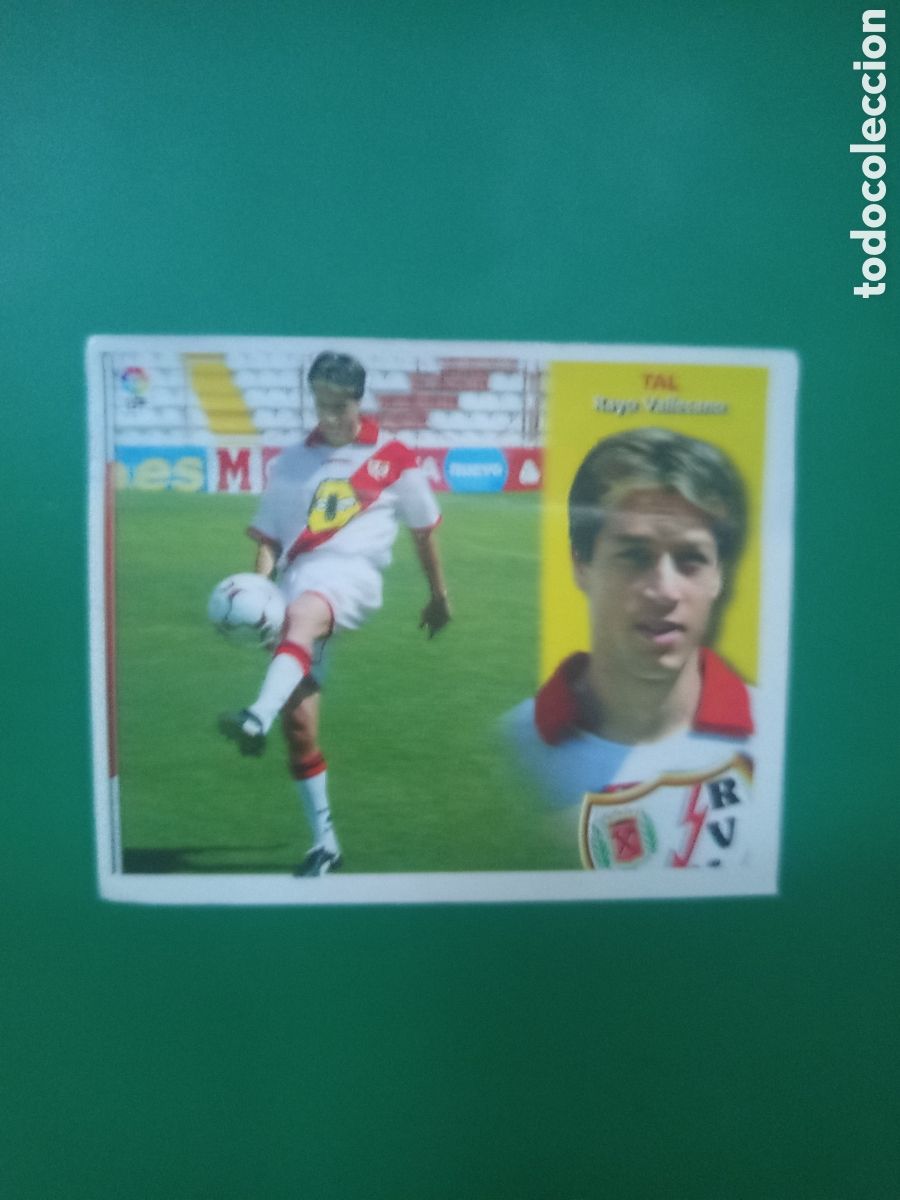 Cromos de f&uacute;tbol: ❇️ CROMO ⚽ TAL RAYO VALLECANO LIGA 02 03 2002 2003 ESTE PANINI DESPEGADO EN VENTANILLA ❇️