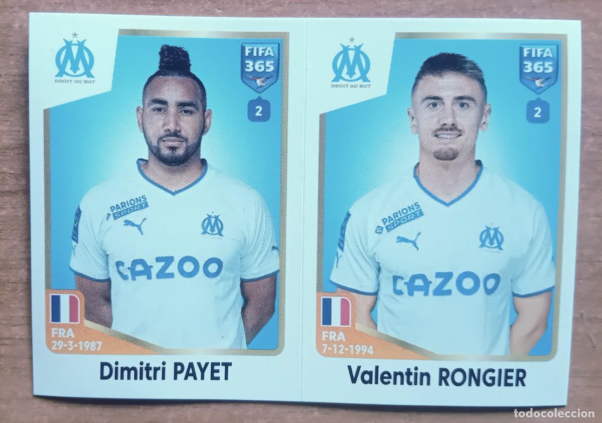 Cromos de f&uacute;tbol: Figurina Panini 2022-23 Cromo Fifa 365 2023 Payet Rongier OM n 208