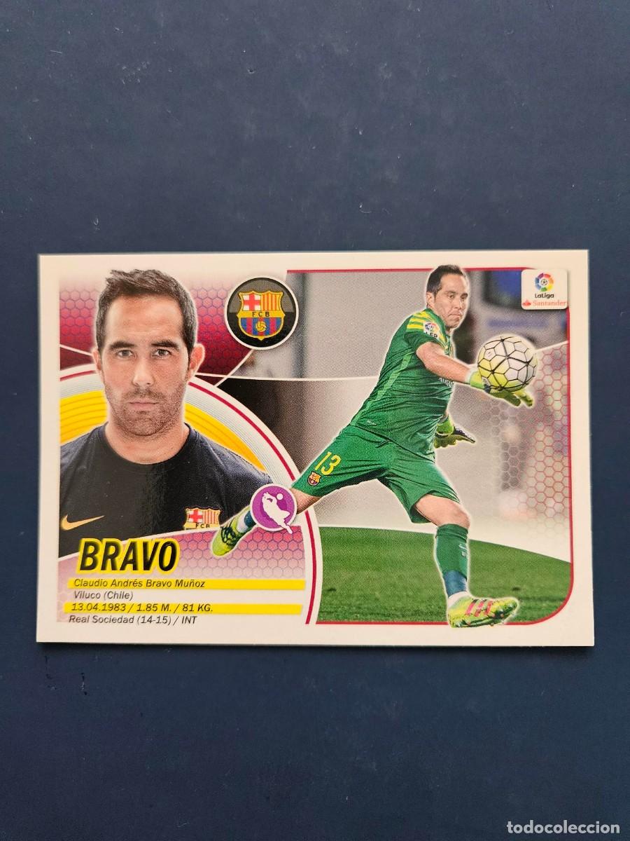 Cromos de f&uacute;tbol: N&ordm; 1 BRAVO BARCELONA LOGO NUEVO LIGA ESTE 16 17 2016 2017 SIN PEGAR NUNCA PEGADO