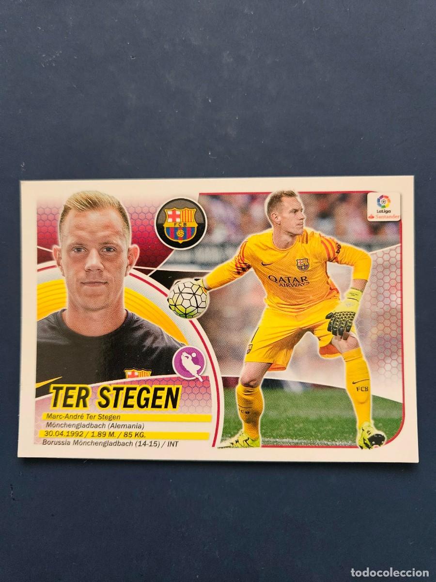 Cromos de f&uacute;tbol: N&ordm; 2 TER STEGEN BARCELONA LOGO NUEVO LIGA ESTE 16 17 2016 2017 SIN PEGAR NUNCA PEGADO