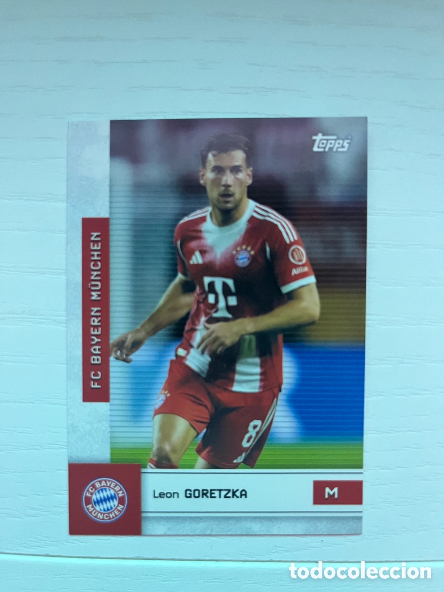 Cromos de f&uacute;tbol: FT 13 GORETZKA FAN SET BAYERN MUNCHEN TOPPS 2025 2026 25 26