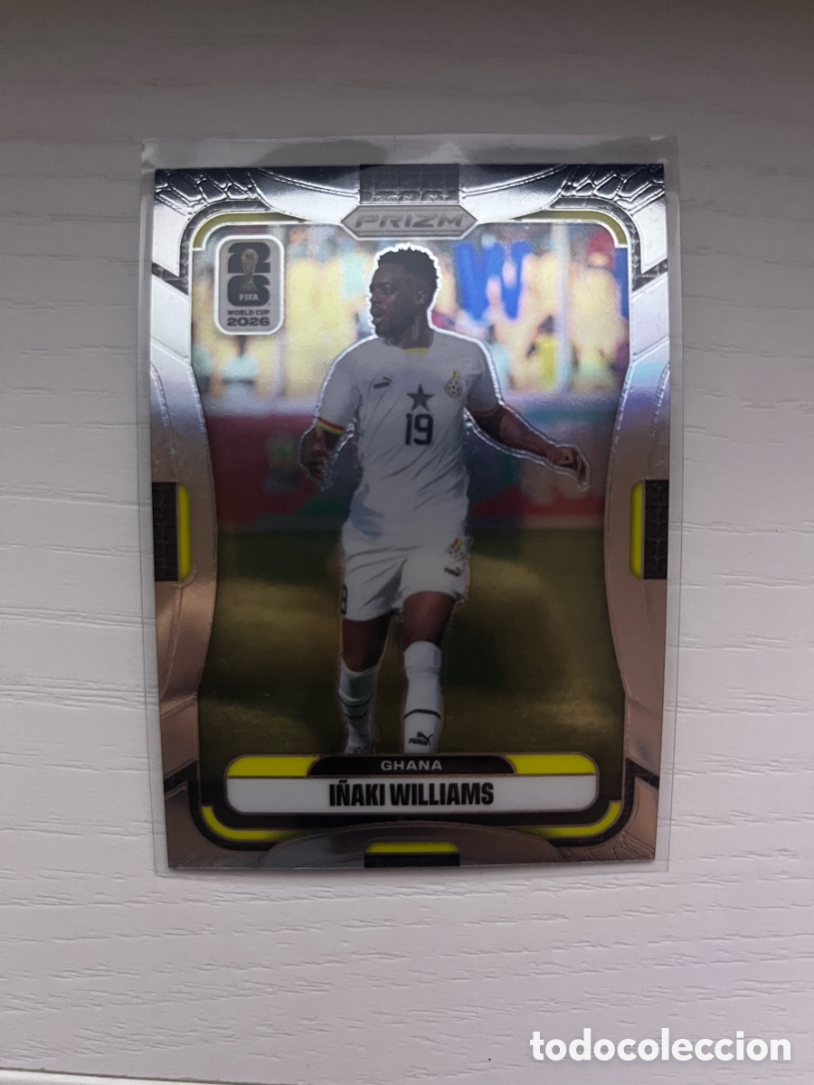 Cromos de f&uacute;tbol: 232 I&Ntilde;AKI WILLIAMS PANINI PRIZM FIFA WORLD CUP MUNDIAL 2026 26 GHANA