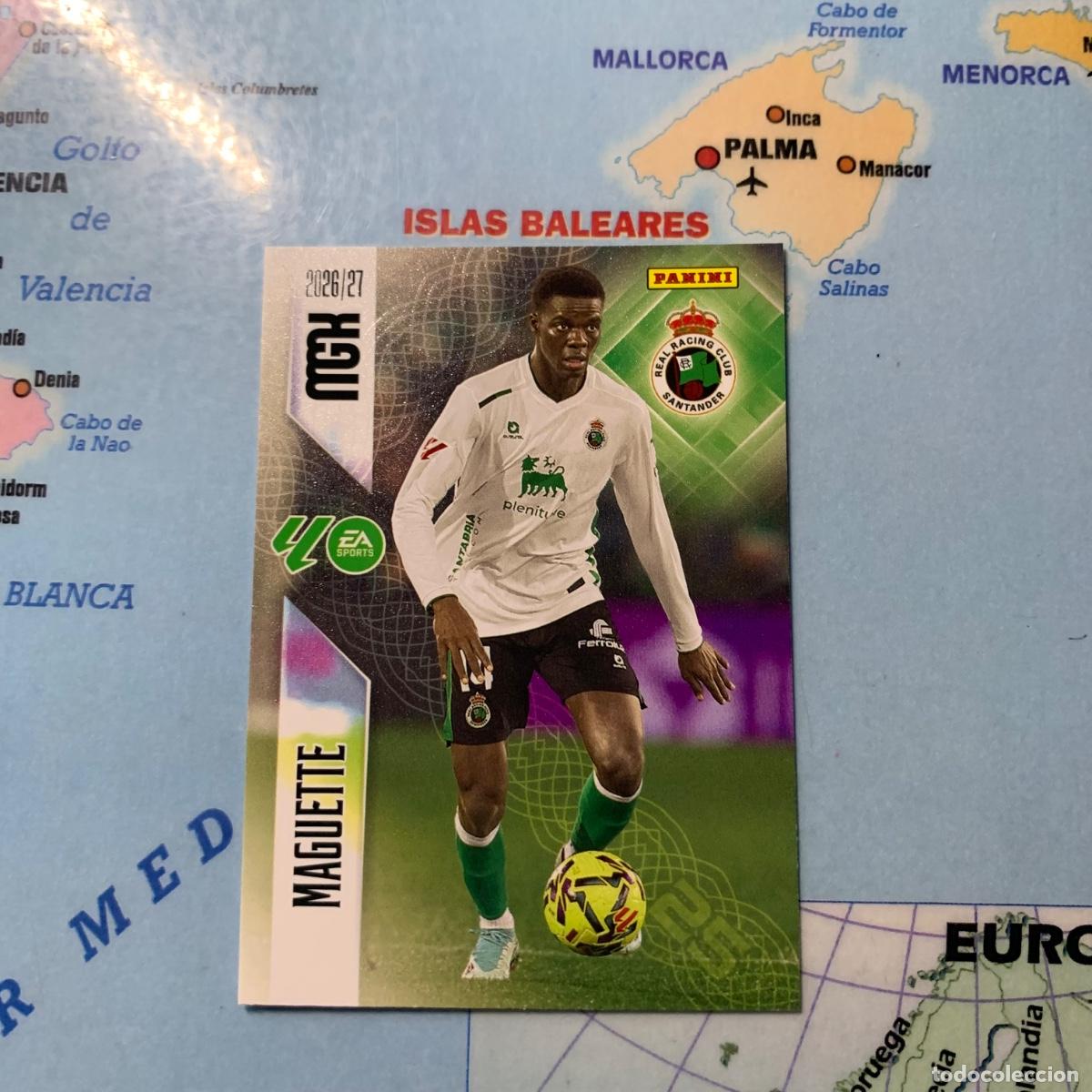 Cromos de f&uacute;tbol: Maguette n&uacute;mero 280 del Racing de Santander megacracks 26-27 2026-2027