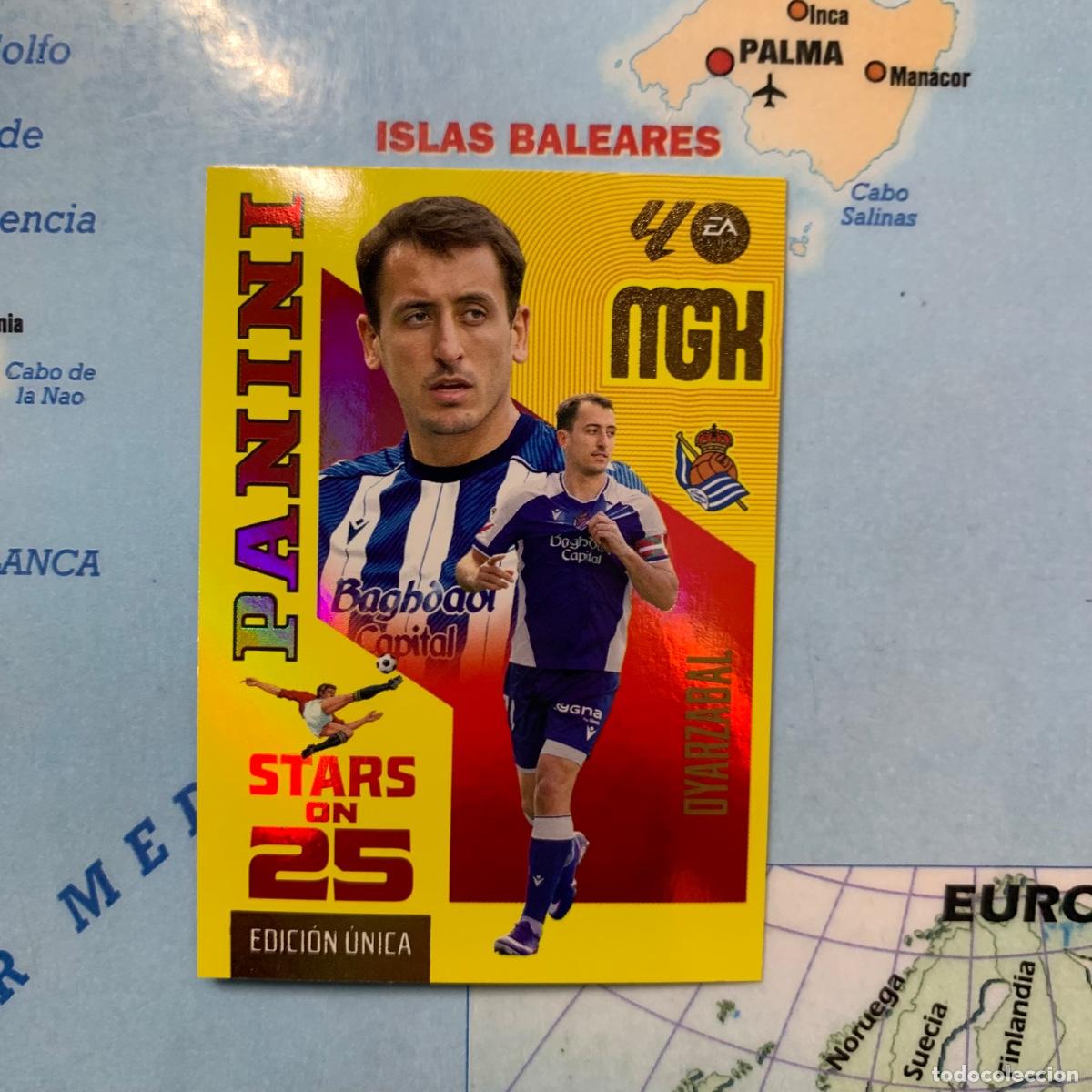 Cromos de f&uacute;tbol: Oyarzabal n&uacute;mero 448 serie on Stars On 25 De la Real Sociedad 26-27 2026-2027