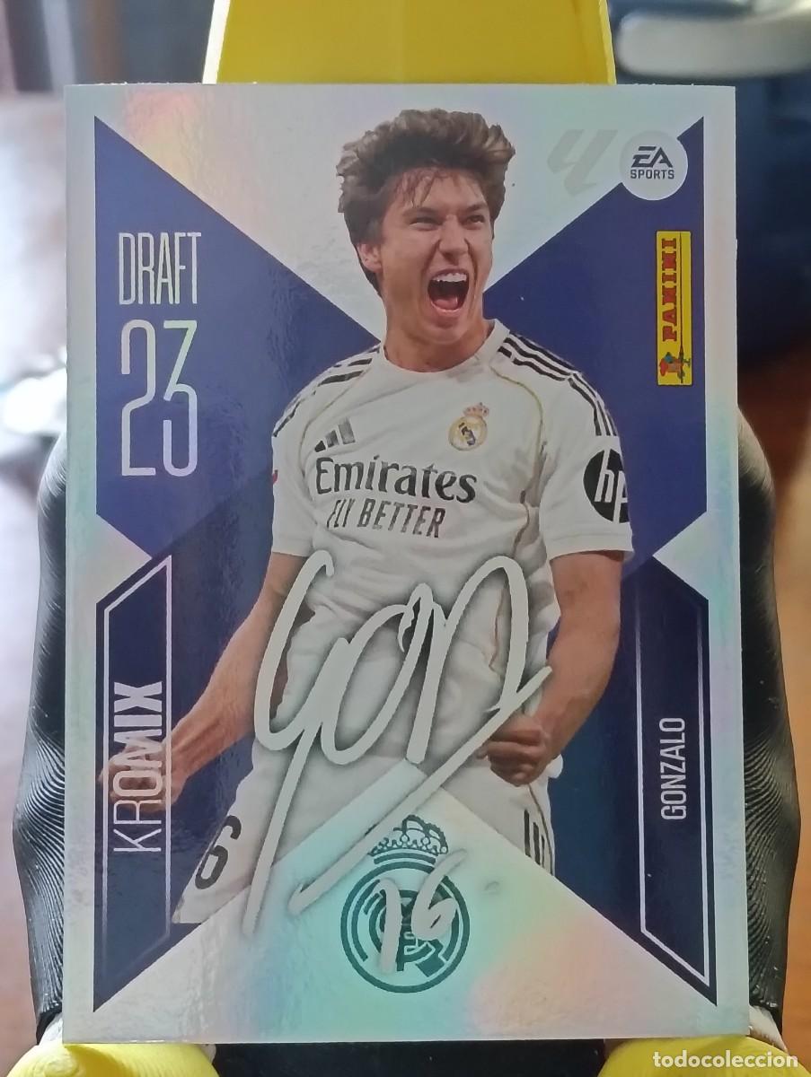 Cartes &agrave; collectionner de Football: Liga este 26/27 - Gonzalo - N&deg; 9 - Real Madrid - Draft 23 Kromix
