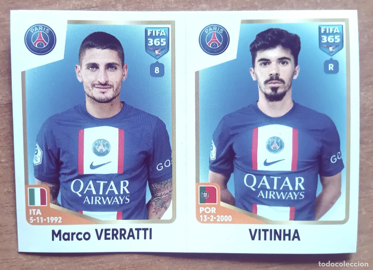 Cromos de f&uacute;tbol: Figurina Panini 2022-23 Cromo Fifa 365 2023 Verratti Vitinha PSG n 224