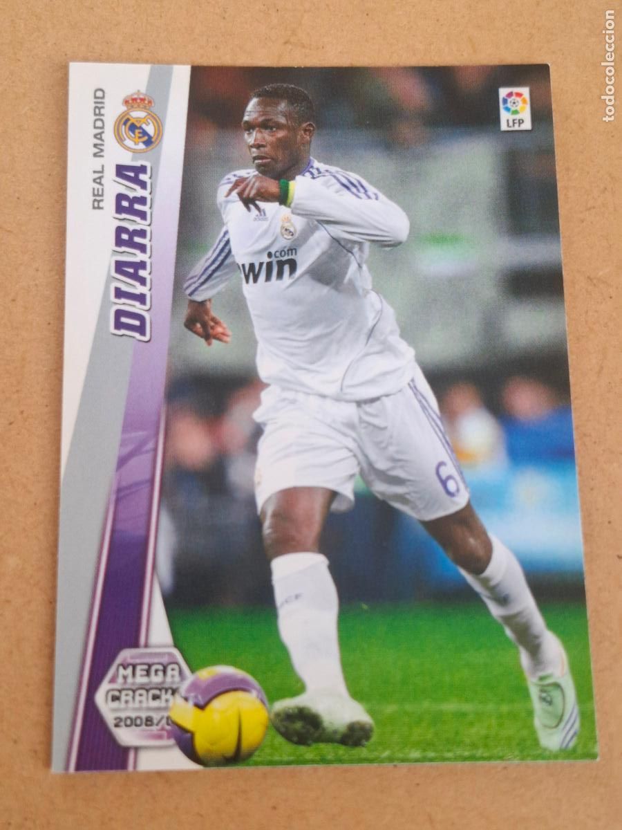 Cromos de f&uacute;tbol: MEGACRACKS 2008 2009 08 09 - PANINI - 157 DIARRA - REAL MADRID