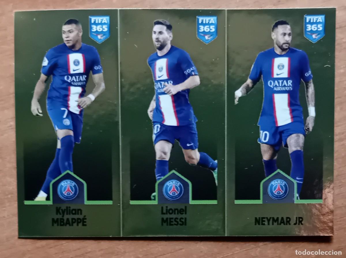Cromos de f&uacute;tbol: Figurina Panini 2022-23 Cromo Fifa 365 2023 Mbapp&eacute; Messi Neymar PSG n 225