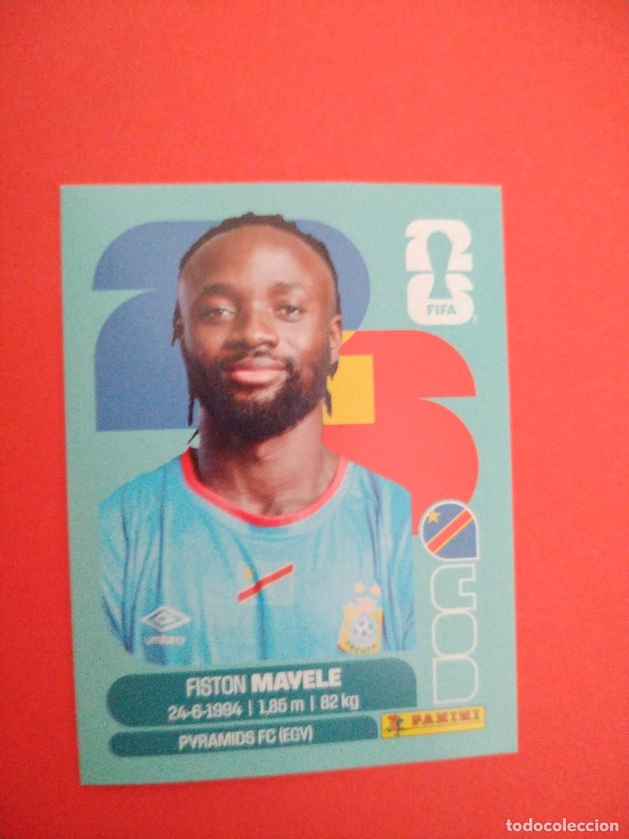 Cromos de f&uacute;tbol: CROMO MUNDIAL 2026 - CONGO COD 18
