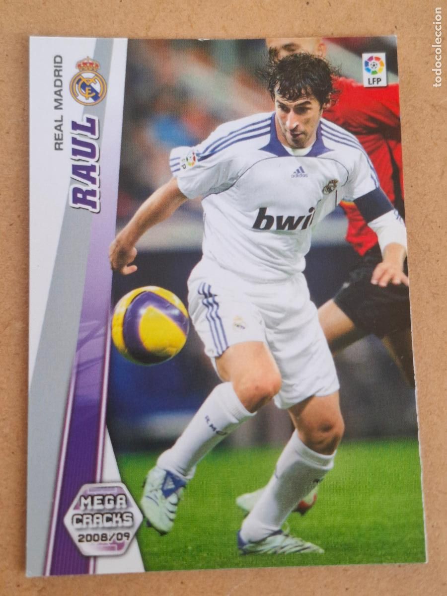 Cromos de f&uacute;tbol: MEGACRACKS 2008 2009 08 09 - PANINI - 160 RA&Uacute;L - REAL MADRID