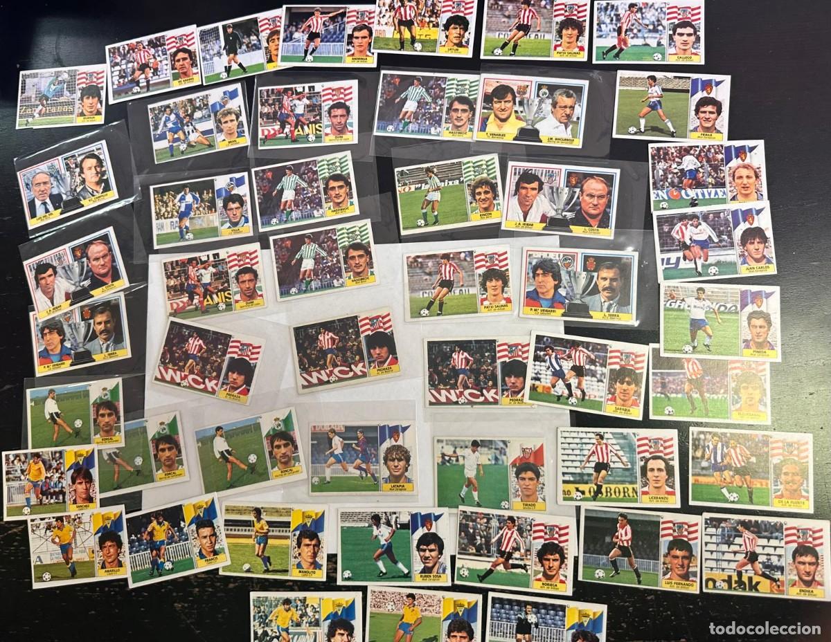 Figurine di Calcio: Lote 49 Cromos Liga Este 86 87 1986 1987 Sin pegar