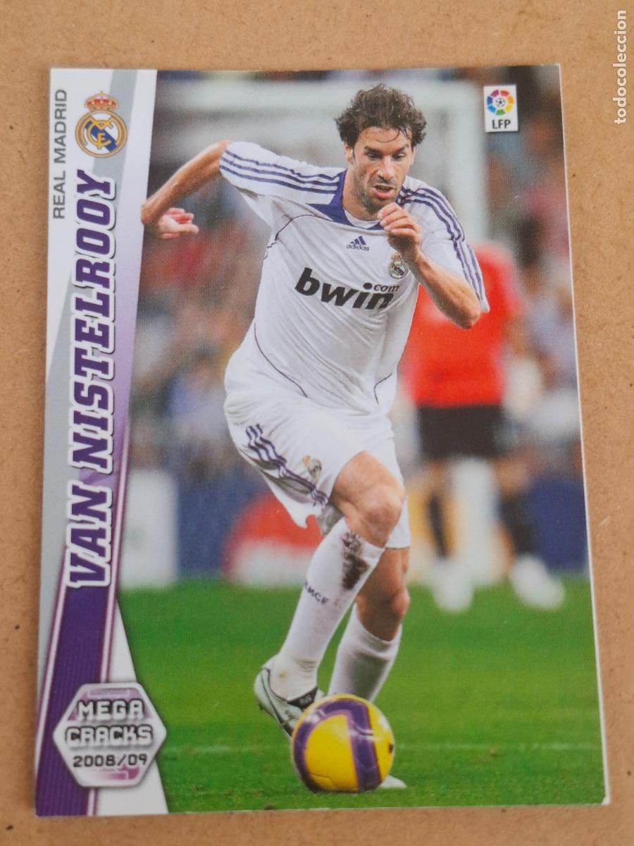Cromos de f&uacute;tbol: MEGACRACKS 2008 2009 08 09 - PANINI - 162 VAN NISTELROOY - REAL MADRID