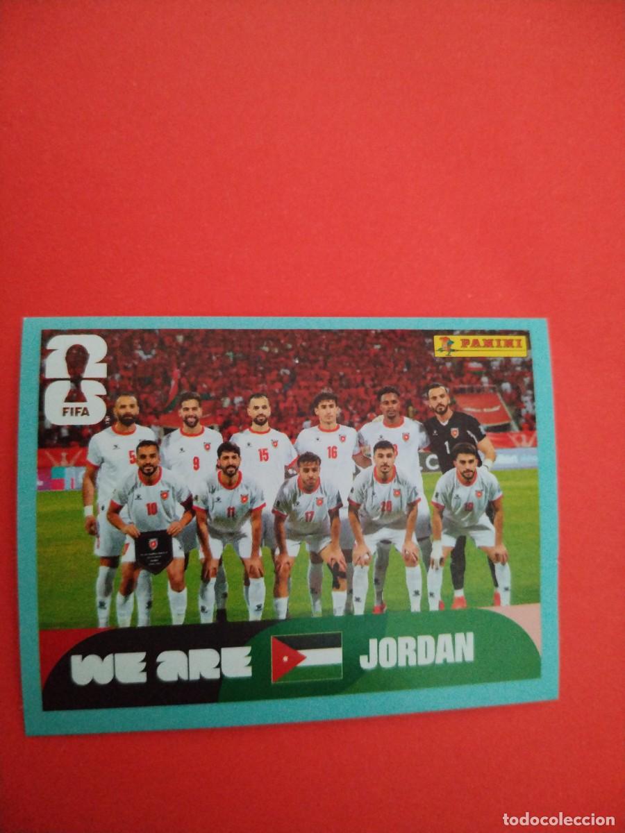 Cromos de f&uacute;tbol: CROMO MUNDIAL 2026 - JORDANIA JOR 13