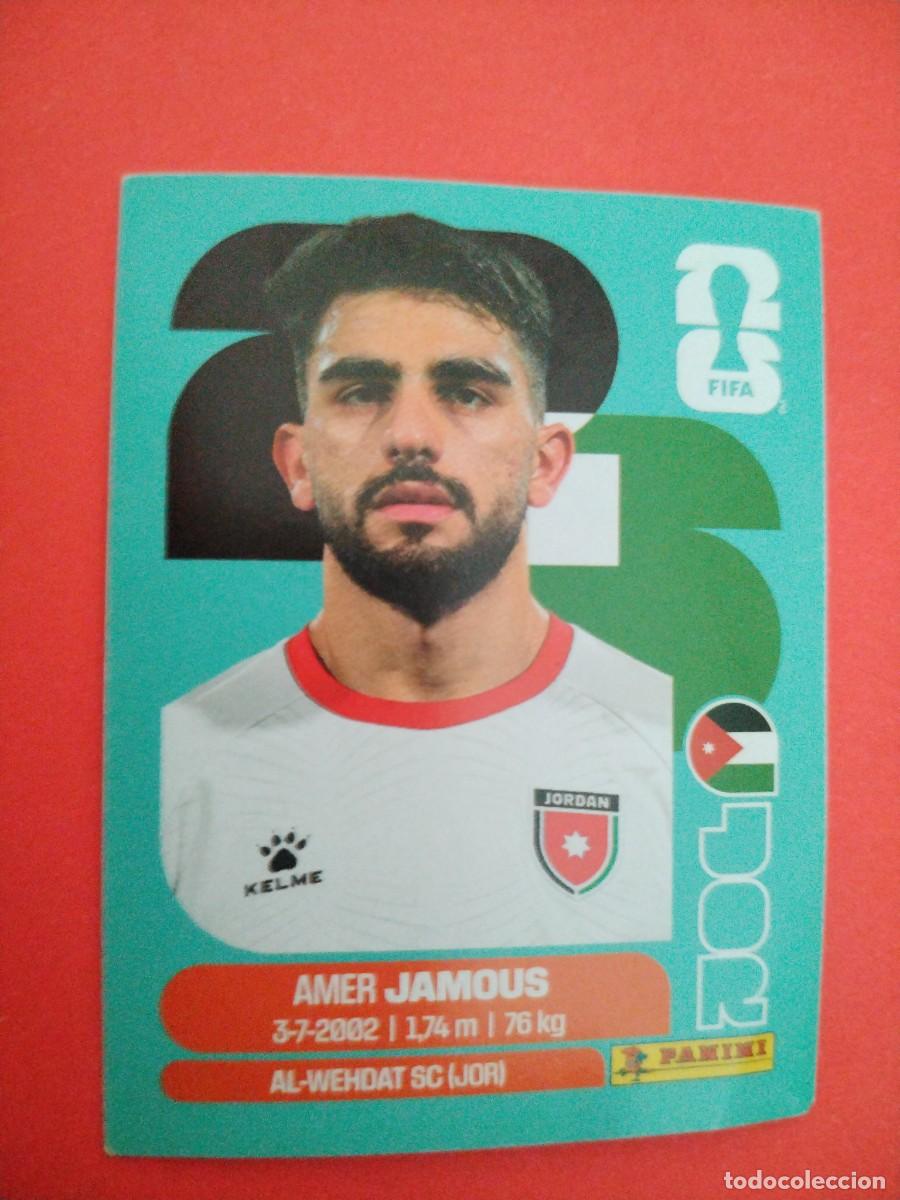 Cromos de f&uacute;tbol: CROMO MUNDIAL 2026 - JORDANIA JOR 14