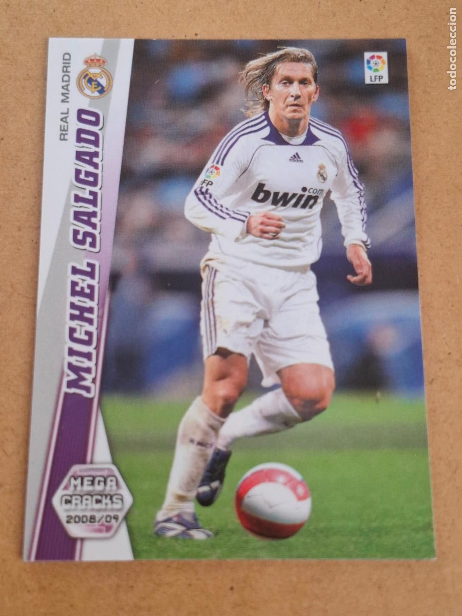 Cromos de f&uacute;tbol: MEGACRACKS 2008 2009 08 09 - PANINI - 148 BIS MICHEL SALGADO - REAL MADRID