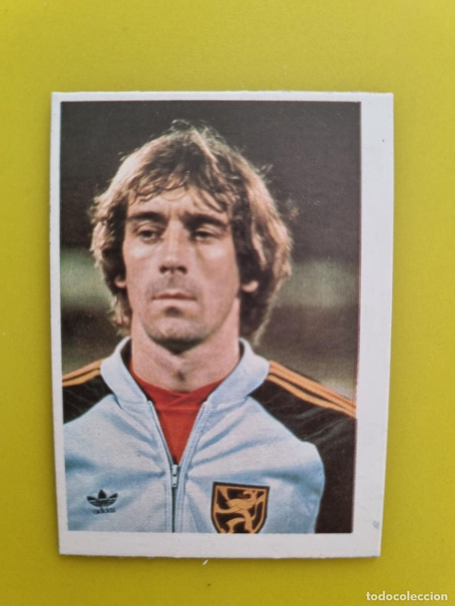 Cromos de f&uacute;tbol: CROMO FTUBOL ESPA&Ntilde;A 82WALTER MEEWS N&ordm;64 BELGICA AR826