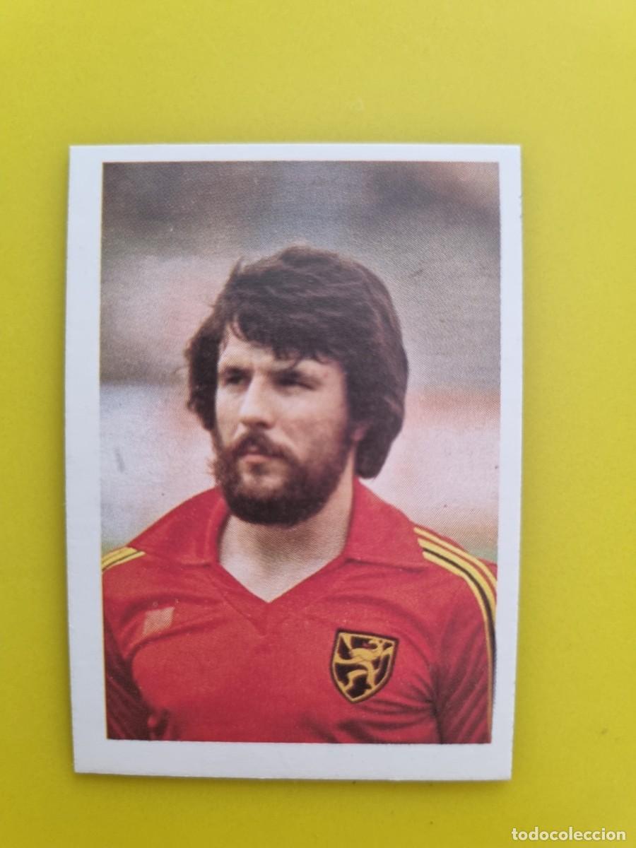 Cromos de f&uacute;tbol: CROMO FTUBOL ESPA&Ntilde;A 82 ERIC GERETS N&ordm;63 BELGICA AR826