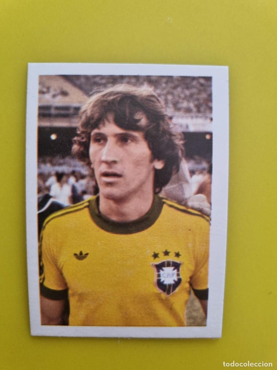 Football Stickers: CROMO FTUBOL ESPA&Ntilde;A 82 FHER ZICO N&ordm;84 BRASIL AR826