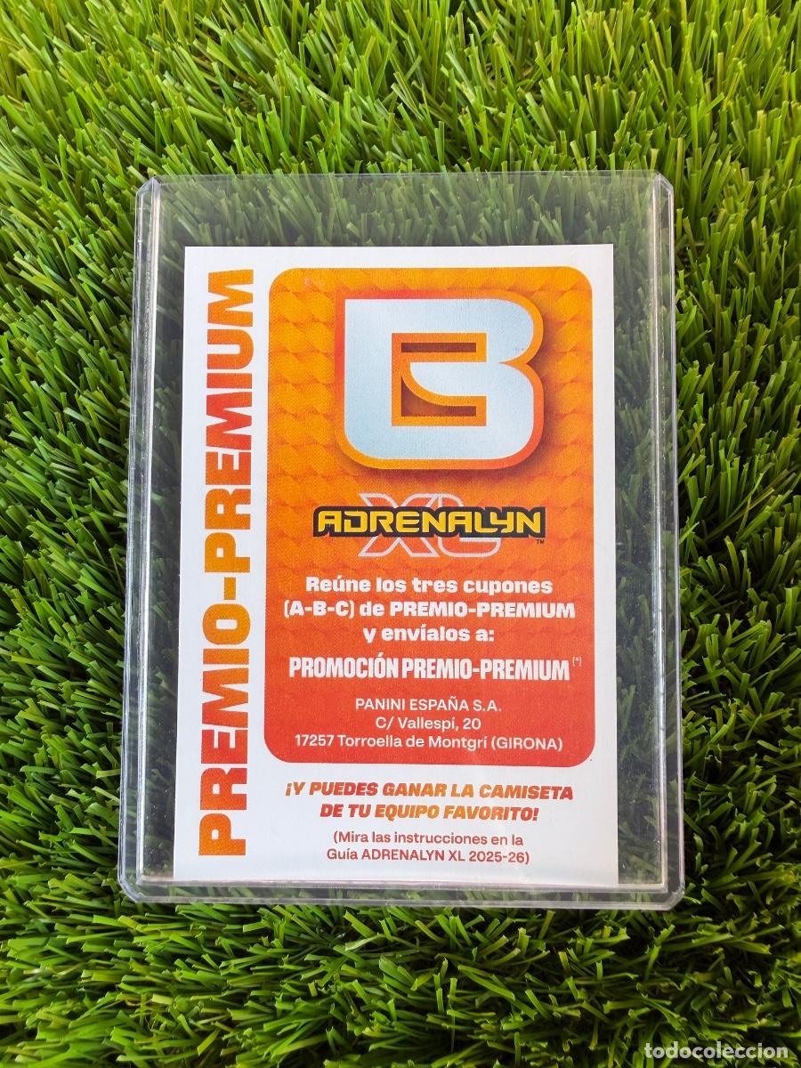Cromos de Futebol: Premio Premium B Adrenalyn XL 25 26