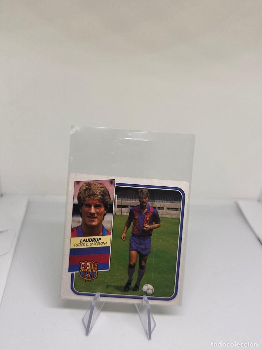 Cromos de Futebol: Rookie Laudrup Fichajes N&ordm;18 FC Barcelona Liga Este 89 90 1980 1981 Sin pegar
