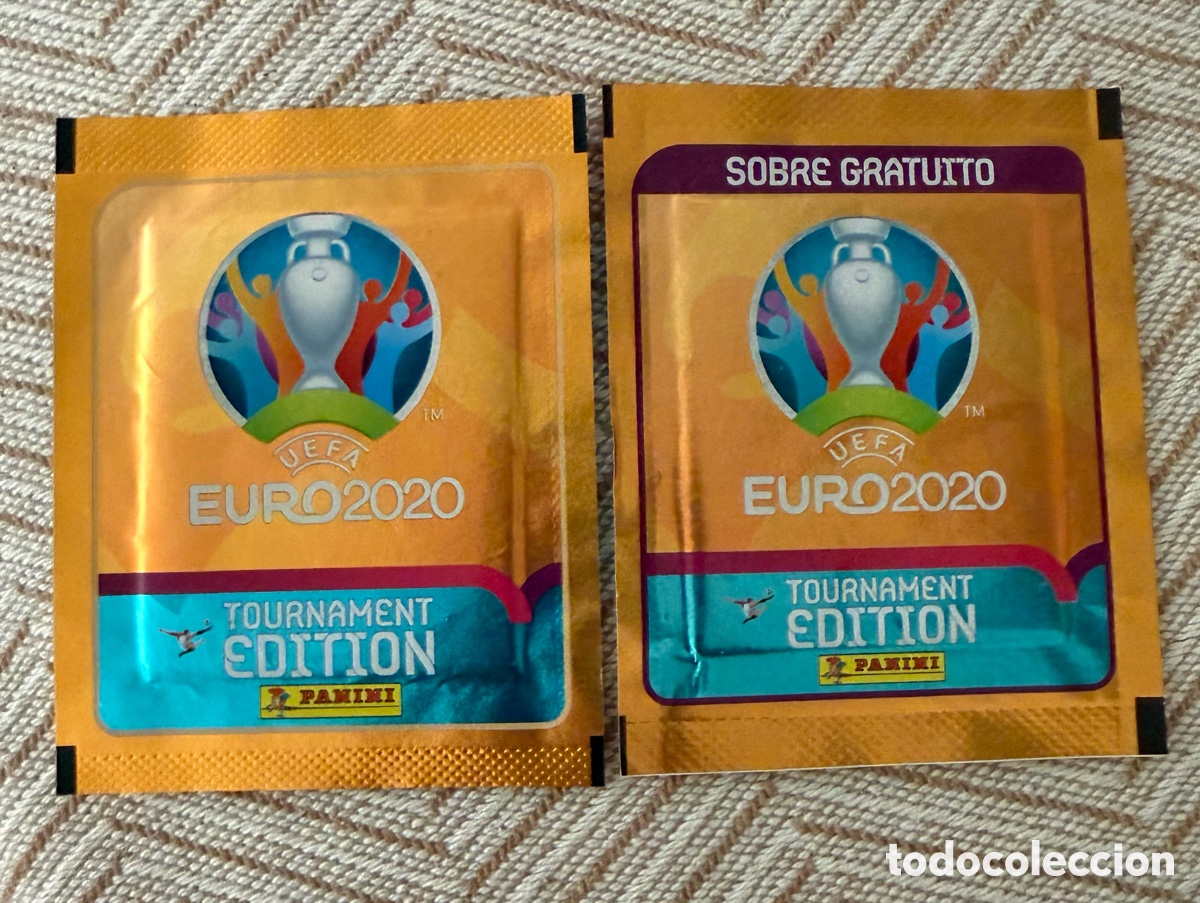 Cromos de Futebol: Panini UEFA Euro 2020 Tournament Edition 2 versiones