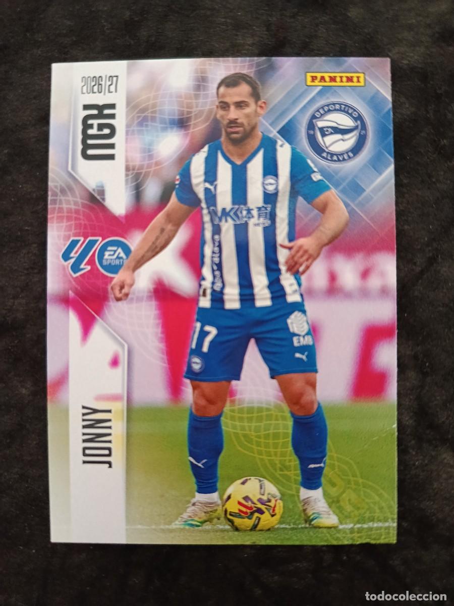 Cromos de f&uacute;tbol: MGK 2026/27 MEGACRACKS PANINI. #22 JONNY. DEPORTIVO ALAVES.