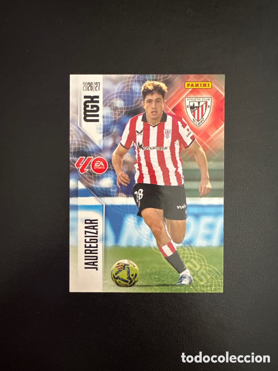 Cromos de f&uacute;tbol: JAUREGIZAR ATHLETIC DE BILBAO NUMERO 46 MEGACRACKS 2026 2027