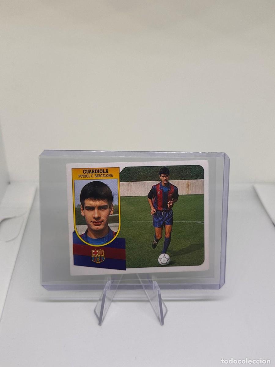 Cromos de f&uacute;tbol: Rookie dif&iacute;cil Guardiola FC Barcelona Liga Este 91 92 1991 1992 Sin pegar