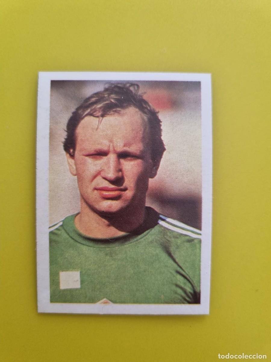 Cromos de f&uacute;tbol: CROMO FTUBOL ESPA&Ntilde;A 82 JAROSLAV NETOLICKA N&ordm;104 CHECOSLOVAQUIA AR826