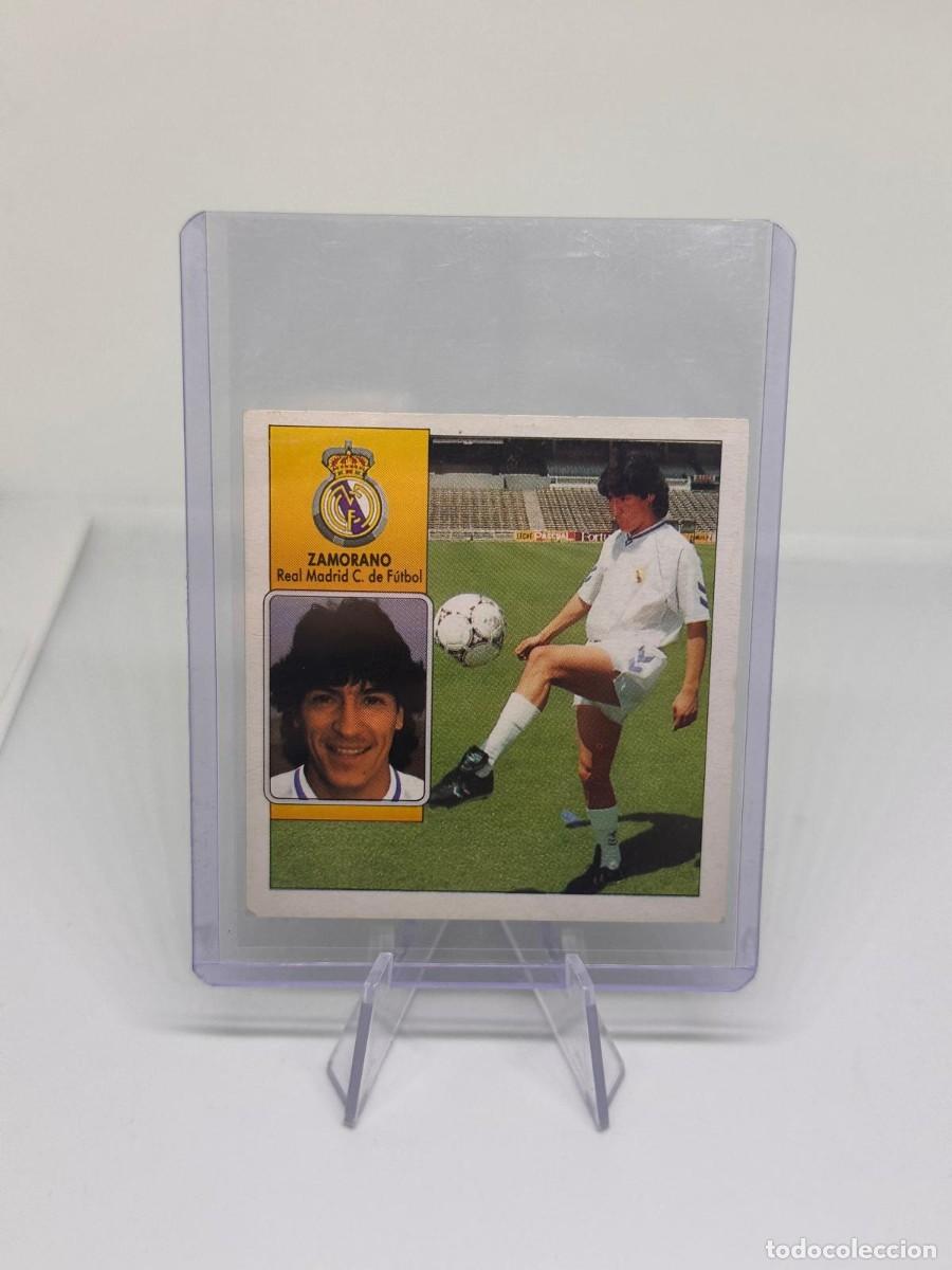 Cromos de f&uacute;tbol: Zamorano Fichajes N&ordm;12 Real Madrid Liga Este 92 93 1992 1993 Sin pegar